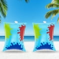 thumbnail image 1 of Bandas de brazo de natación inflables, mangas de flotadores de brazo de natación, anillos de natación de piscina flotadores de brazo de natación para azul DYNWAVEMX brazaletes de natación, 1 of 8