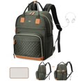 thumbnail image 1 of Mochila Tonyeee Bolsa para Pañales Expandible Verde 25-37L, 1 of 7