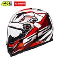 thumbnail image 4 of Casco integral de motocicleta LS2 para hombre y mujer, casco de motocross con carcasa ABS de alta resistencia, aprobado por ECE, accesorios para motocicleta FF358, 4 of 5