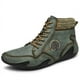 thumbnail image 4 of Botas de cuero con piel para hombre, botas de nieve cálidas, zapatos informales cómodos, zapatillas de deporte, botines occidentales impermeables, invierno, 4 of 5