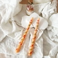 thumbnail image 1 of AHMT Bougies Coniques de 10 Pouces, 2 Pcs, avec Imprimé de Roses Rouges, Bougies à Longue Combustion Non Parfumées et Sans Fumée, Grands Chandeliers avec Mèches en Coton, Idéal pour Mariages, Déco Maison (1-Orange), 1 of 7