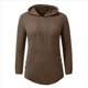 thumbnail image 1 of Sudaderas con Capucha para Mujer, Sudaderas de Gran Tamaño, Camisetas de Larga, Suéteres, Suéteres de Otoño, Tops. Marrón XXL, 1 of 6