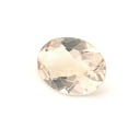 thumbnail image 5 of Certified Natural 1 Carat Champagne Pink Morganite Oval Shape Brilliant Cut 8x6 mm Loose Gemstone, 5 of 6