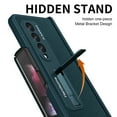 thumbnail image 6 of TECH CIRCLE Compatible with Samsung Galaxy Z Fold 3 5G Case 2021, Screen Protector Full Hinge Protection Hidden Kickstand Case for Samsung Z Fold3 2021, Green, 6 of 7