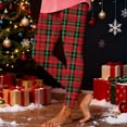 thumbnail image 5 of Christmas Leggings Womens 2025 Holiday Santa High Waist Flare Yoga Pants Tights Comfort Casual Thermal Sweatpants Beach Gym Workout Running Casual Leggings, 5 of 7