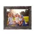 thumbnail image 4 of HomeRoots 15"x15" Rustic Smoky Black Picture Frame Smoky Black, 4 of 5