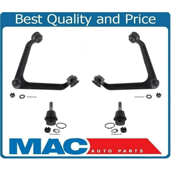 Fits 02-05 Ram 1500 Pick Up Upper Control Arm Bushings Lower Ball Joint 4pc