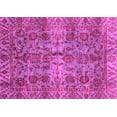 thumbnail image 1 of Ahgly Company Indoor Rectangle Abstract Pink Modern Area Rugs, 3' x 5', 1 of 4