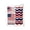 B, variant on Honmine 4th of July Blanket Souvenir Blanket Decor, Red White Blue Plaid Throw 100x150cm, Cozy Lap Blanket For BBQ, Parade, Fireworks, Car Ride
