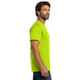 thumbnail image 4 of Hi Vis Short Sleeve T-Shirt | Hanes High Visibility Safety Green, 6 Pack, Sizes S-5XL, 60/40 Cotton/Polyester, 4 of 5