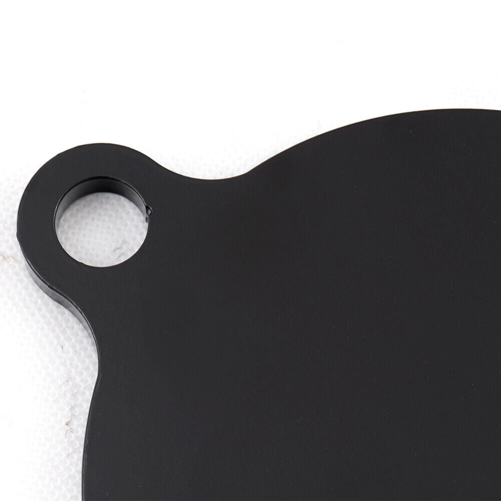 AR500 Steel Target Gong 6" -16" Painted Black Shooting Practice Plate for Interactive Shooting and Firearm Training at The Range