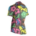 thumbnail image 3 of joogoo Art Soccer Footballs Pattern Men's Cycling Jerseys Mountain Bike Short Sleeve Tops S, 3 of 7