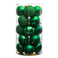 thumbnail image 3 of Nearly Natural Green Plastic Holiday Christmas 3" Shatterproof Ornament Set, 20 Count, 3 of 4