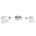thumbnail image 4 of Homestyles Sustain Wood Outdoor Ottoman in Gray, 4 of 26