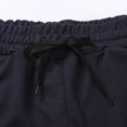 thumbnail image 6 of Qiylii Mens Jogging Running Shorts, Breathable Drawstring Fitness Gym Sports Sweatpants, Summer Training Bottoms, 6 of 8