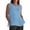 A-Light Blue79, variant on XIAONU Mountain Tree Print Tank Top for Women Sleeveless Crew Neck Pullover Top Breathable Nature Hiking Tanks