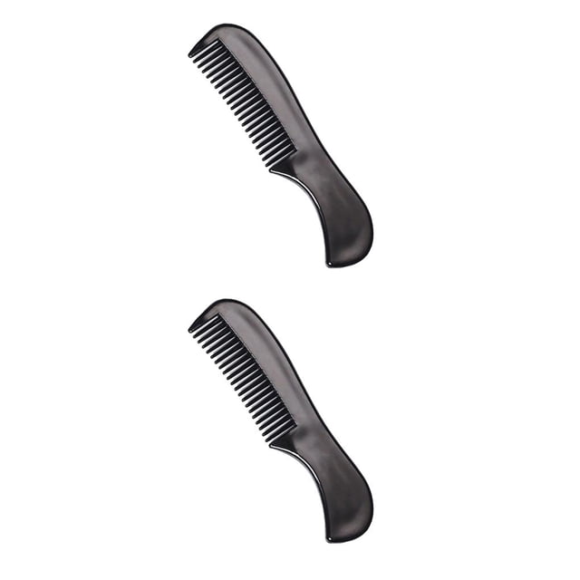 Soidarity Peine para barba, herramientas de maquillaje pequeñas de plástico creativas, suministros de modelado duraderos multifuncionales para salones de Type2 NO2 Soidarity CBP203479
