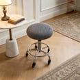 thumbnail image 4 of Round Bar Stool Cover, Elastic Band Secure Cloth Seat Protector for Kitchen Furniture, 4 of 6