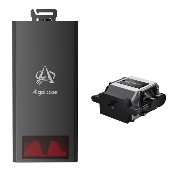 Algo Module de Puissance Optique 20W, Module de Découpe de Gravure 96W avec Assistance Aérienne, Tête de Spot Compressée Haute Précision pour la Plupart des Machines de Gravure et de Découpe, Gravure 500+ Couleurs sur Métal Acier, 24V