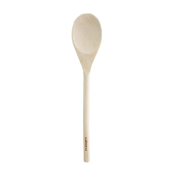 Winco Wood Spoon, 12", Brown