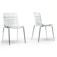 thumbnail image 1 of Marisse Dining Chair in Clear (Set of 2), 1 of 2