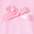 thumbnail image 6 of UngA Kid Girls Clothes Outfits Cute Sweet Bowknot Print T-Shirt + Bowknot Denim Short Summer Clothing Set 8-9 Years,Pink, 6 of 7