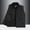 Black, variant on Bcfgryg Mens Thin Coat Pocket Solid Color Outdoor Vest Men's Vest