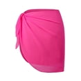 thumbnail image 3 of OmicGot Beach Swimsuit Coverup Bathing Suit Cover Ups for Women Rosy S-M, 3 of 7