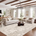 thumbnail image 3 of Alfombra lavable Art&Tuft, 244 x 305 cm, antideslizante, color beige, 3 of 9