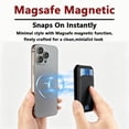 thumbnail image 5 of Magnetic Phone Wallet Stand, Card Holder with RFID Blocking for iPhone 18 Pro/Pro Max, iPhone 17/16/15/14/13/12 Series, Black, 5 of 8