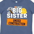 thumbnail image 4 of Inktastic Big Sister Under Construction Girls Toddler T-Shirt, 4 of 5