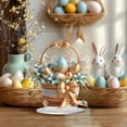 thumbnail image 4 of TUWAFE Easter Bunny Eggs Decorations,2D Acrylic Flat Home Tabletop Ornaments for Easter Holiday Parties Decoration, 4 of 7