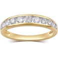 thumbnail image 2 of 1.0 Carat T.W. Round Diamond 10K Yellow Gold Wedding Band, 2 of 3