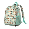thumbnail image 2 of Funny Dog Print Backpack, Compact and Lightweight Bag with Puppy Bone Theme for Daily Use, 2 of 6
