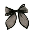 thumbnail image 1 of Rhinestones grandes decorados Bow Clip Bowknot Barrette para el cabello de la espalda de la mujer, 1 of 6
