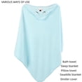 thumbnail image 6 of 2 Pack Hooded Baby Towels - Premium Ultra Soft Organic Baby Bath Towel – Absorbent and Hypoallergenic Towels for Baby Boy Girl, Toddler, Newborn Essentials, 6 of 6