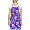 thumbnail image 3 of Sikiie colorful mushroom Skull rainbow Aprons for Kitchen Cooking Aprons, Chef Apron for Men Women Chef, 3 of 7