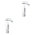 thumbnail image 1 of Grifos de Lavabo Injueey Acero Inoxidable Multifuncionales Color Negro, 1 of 6