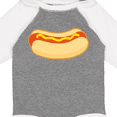 thumbnail image 4 of Inktastic Funny Hot Dog Boys or Girls Long Sleeve Baby Bodysuit, 4 of 5