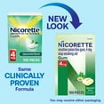 thumbnail image 3 of Nicorette Nicotine Gum, Stop Smoking Aids, 4 Mg, Spearmint, 100 Count, 3 of 10