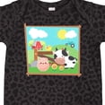 thumbnail image 4 of Inktastic Farm Animals with Cow, Chick and Pig Boys or Girls Baby Bodysuit, 4 of 5