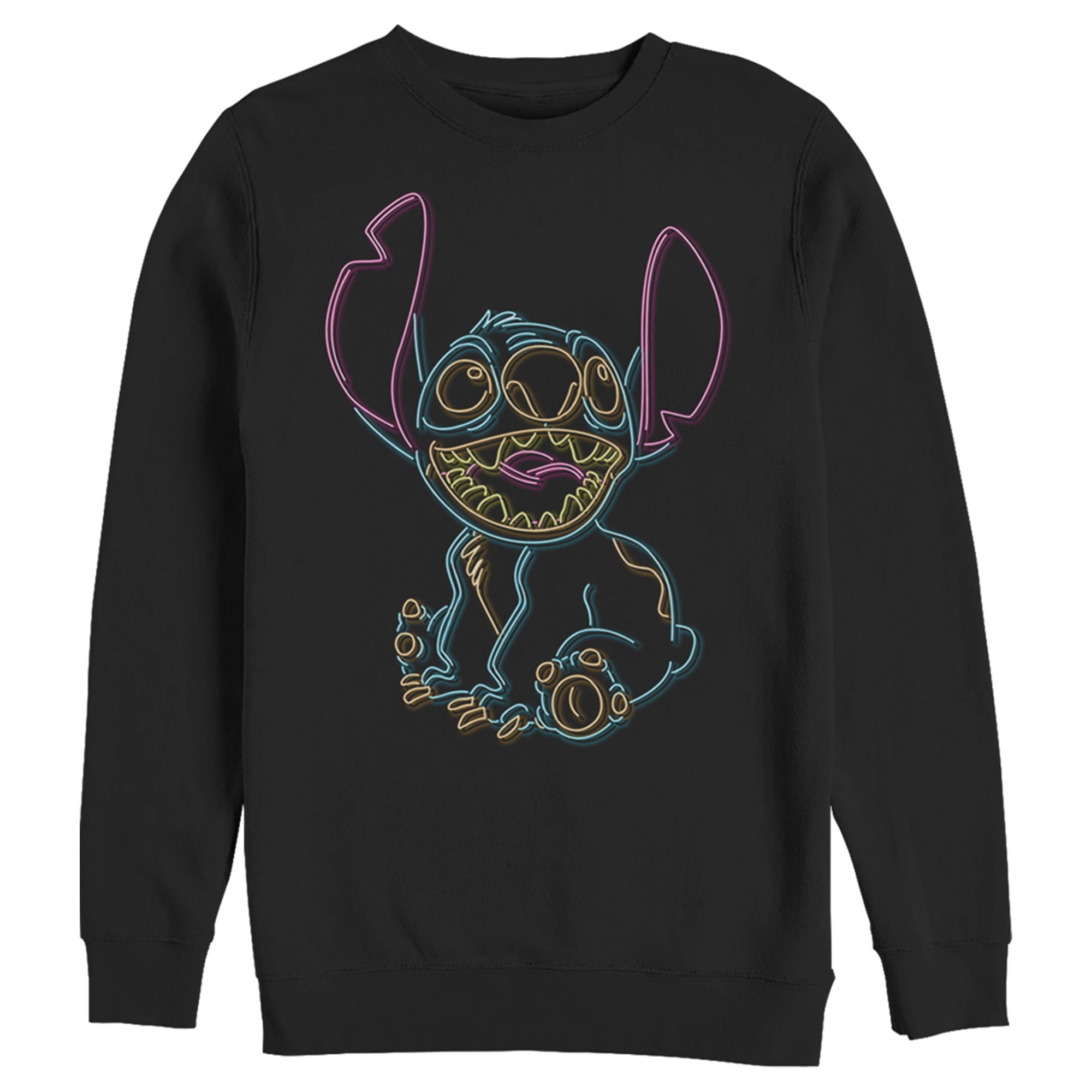 Lilo & Stitch, Men's & Big Men's Graphic Hoodie, Why Tho, Sizes XS