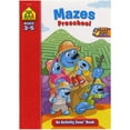 thumbnail image 2 of School Zone Activity Workbooks 32 Pages-Mazes Preschool Ages 4-6, 2 of 2