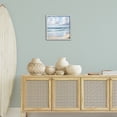 thumbnail image 3 of Stupell Industries Sand Walk Ocean Waves Landscape Painting White Framed Art Print Wall Art, 17 x 17, 3 of 10