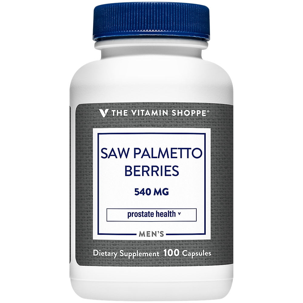 Saw Palmetto 540mg (Serenoa Repens) (Berries) Supplement for Prostate