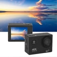 thumbnail image 4 of Action Camera 4K HD 98.4ft Waterproof 2.0 Inch Screen WiFi Underwater Sports Camera for Outdoor Diving Helmet Black, 4 of 5
