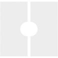 thumbnail image 4 of 18"OD x 5"ID x 6 1/4"C x 1"P Embry Architectural Grade PVC Contemporary Ceiling Medallion, Two Piece, 4 of 4