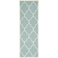 thumbnail image 1 of Safavieh Dhurries Hand-Woven Flatweave Wool Light Blue/Ivory Area Rug, 1 of 7