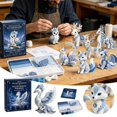 thumbnail image 2 of Win s Way Arctic Winter Guardians DIY Patchwork Kit, Handmade 3D Mythical Plush Sewing Set with Pre-Cut Materials, Felt Animal Sewing Kit for Beginners, for Home Decor & Craft Lovers Gifts, 2 of 7