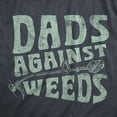 thumbnail image 2 of Mens Dads Against Weeds T Shirt Funny Weed Whacker Lawn Mowing Tee for Guys Graphic Tees, 2 of 9